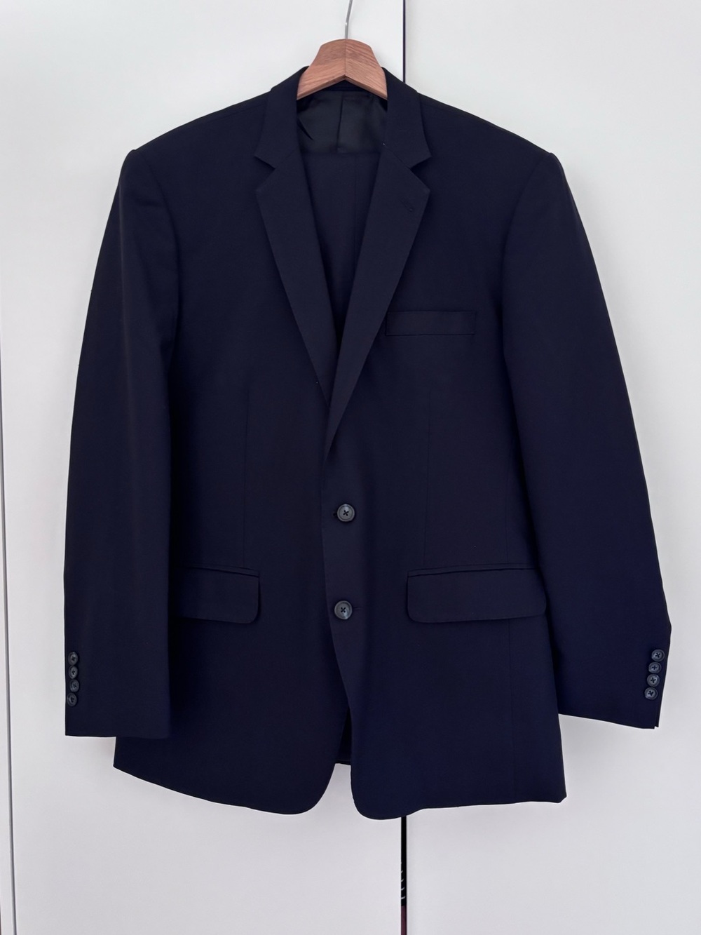 Bespoke Navy 2-Piece Suit Size 42R